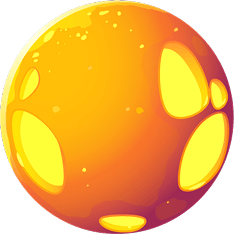 Orange moon